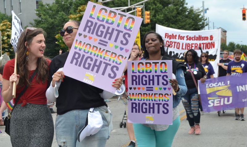 Panelists denounce the presence of cops at Indy Pride