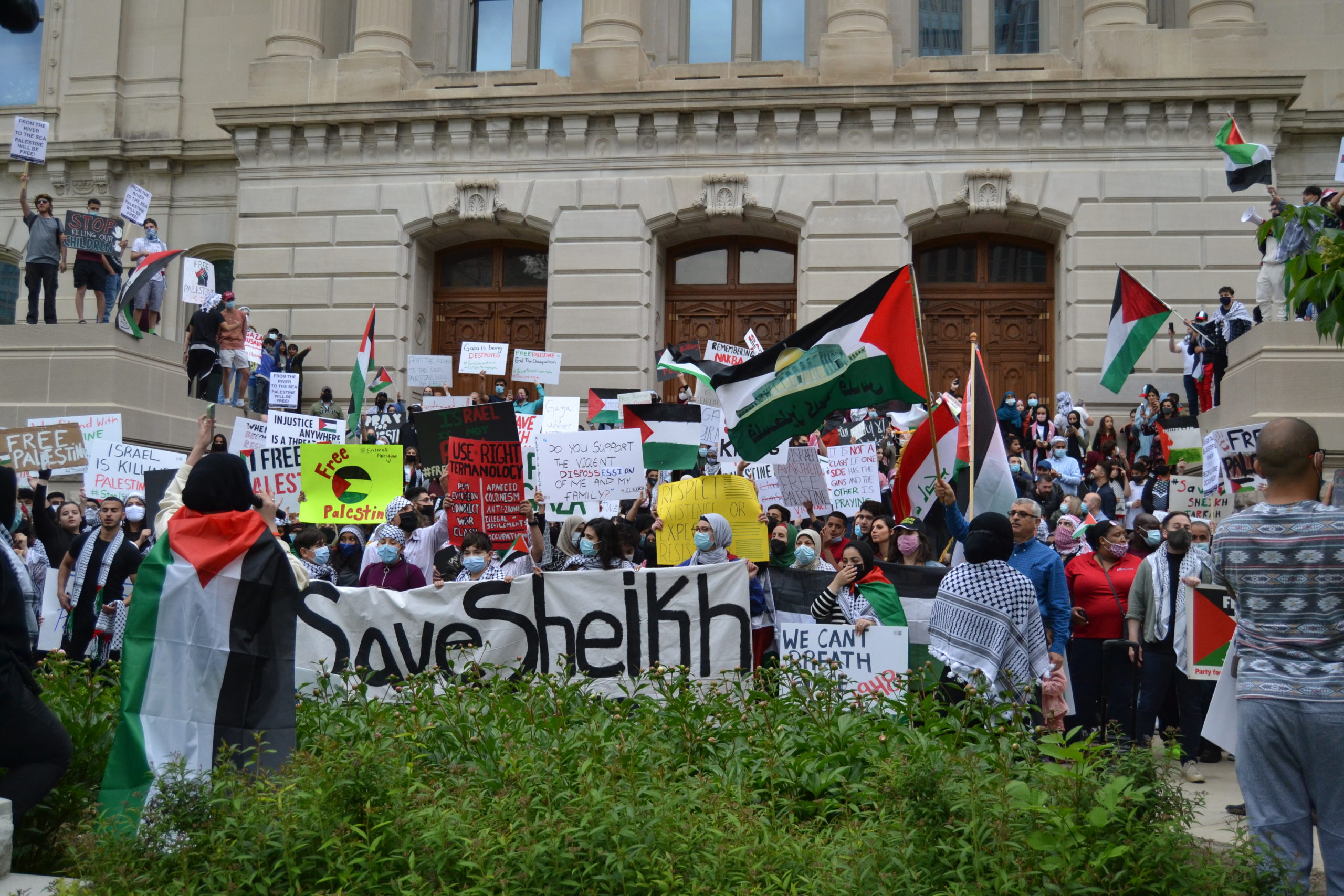 A week of large pro-Palestine solidarity actions hits Indianapolis
