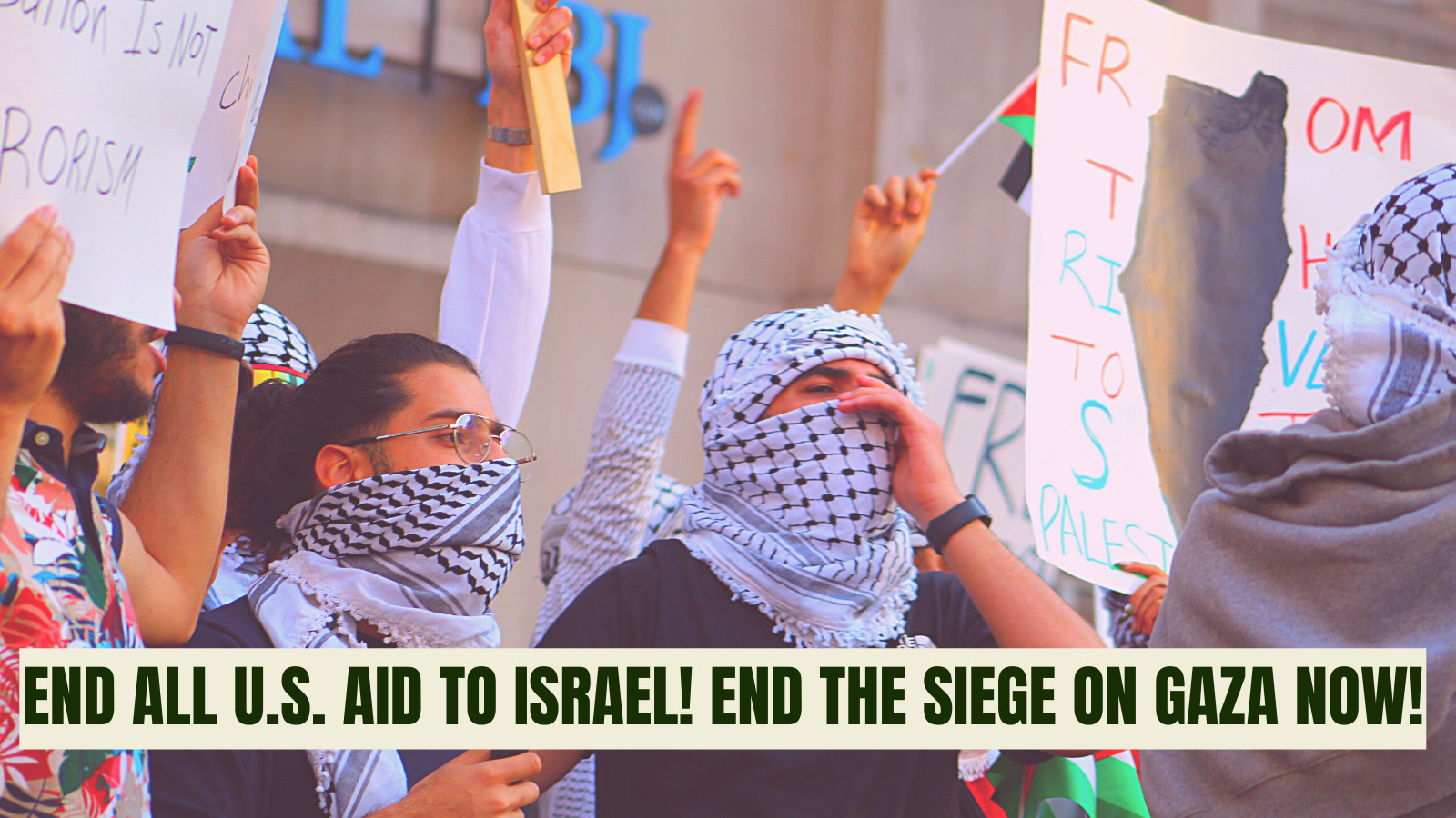 Protest: Free Palestine! End U.S. aid to Israel! – Indianapolis
