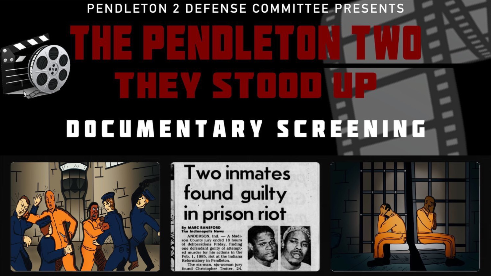 “The Pendleton 2” documentary screening Indianapolis Liberation Center