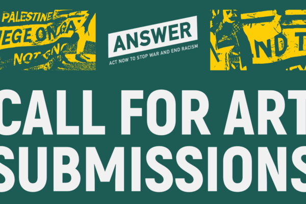 Attention artists: Indy is anti-war and you can help make it look the part!