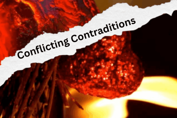 Conflicting contradicting matters of the heart