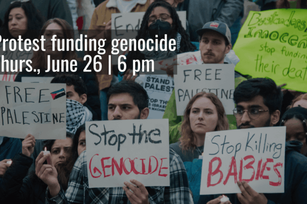Protest: Hotel Tango splits funds between homeless vets and genocidal Israeli soldiers