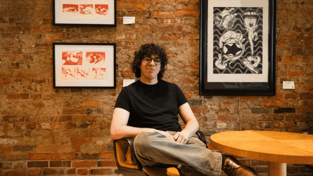 Artist finds intimacy and queerness in wrestling