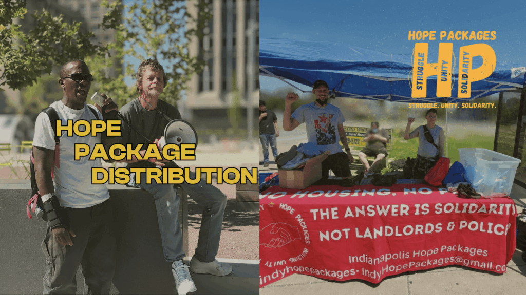 Lugar Plaza still belongs to the people: Hope Package distribution