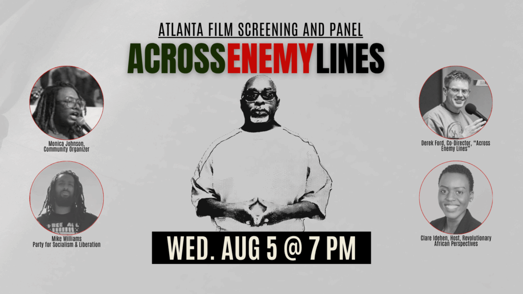 Atlanta screening and panel on “Across Enemy Lines”