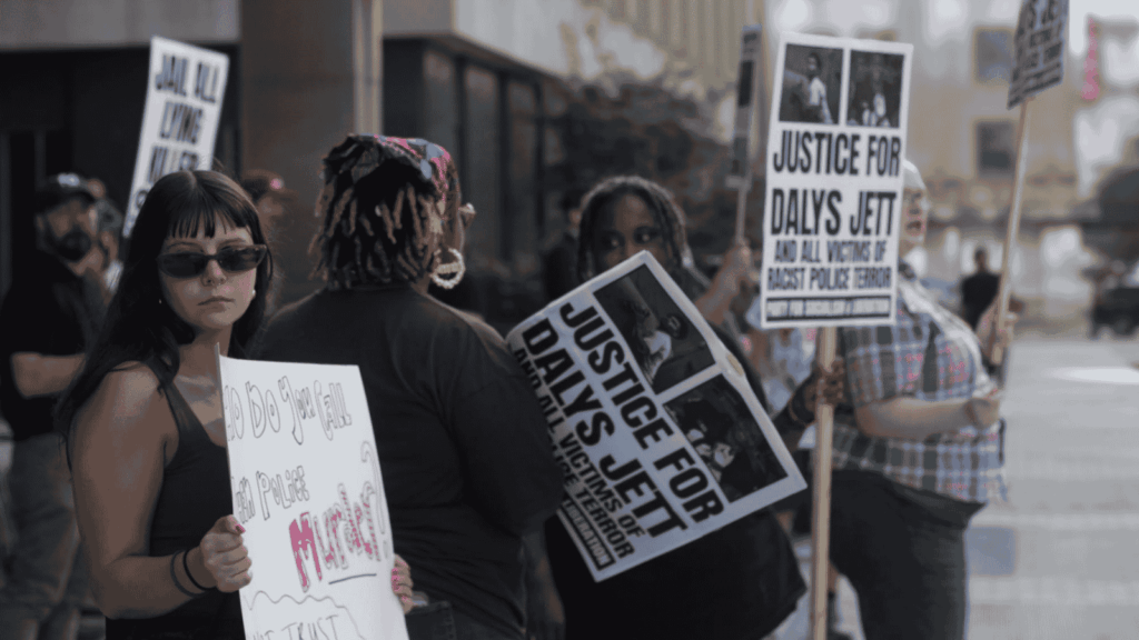 Rally ahead of budget vote: Fund people’s needs, not IMPD terror!